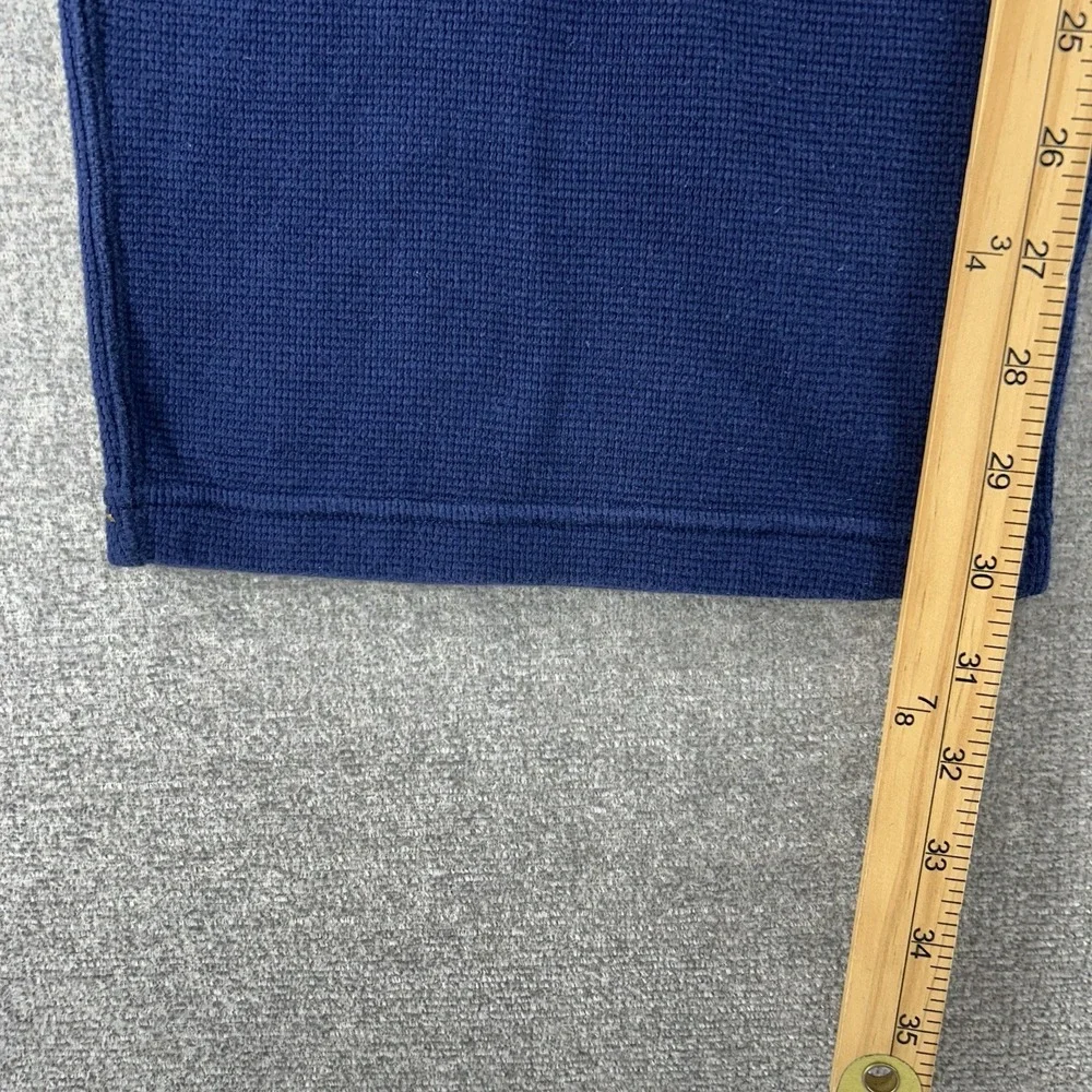 Polo Ralph Lauren Pants Men Size XL Blue Waffle Knit Lounge Casual Drawstrings